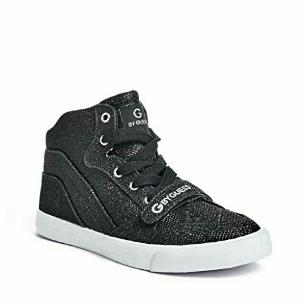 G by Guess glitter high top off duty sneakers